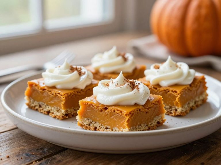 Delicious Healthy Pumpkin Bars with Greek Yogurt - Easy Recipe You'll Love