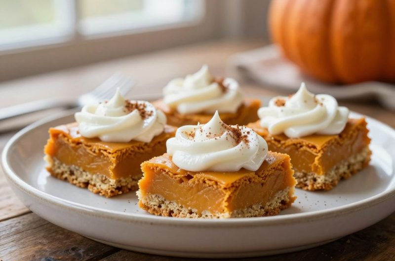 Delicious Healthy Pumpkin Bars with Greek Yogurt - Easy Recipe You'll Love