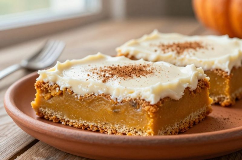Delicious Low Calorie Pumpkin Bars - Easy Recipe You'll Love