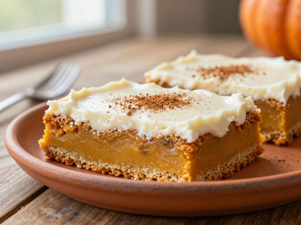 Delicious Low Calorie Pumpkin Bars - Easy Recipe You'll Love