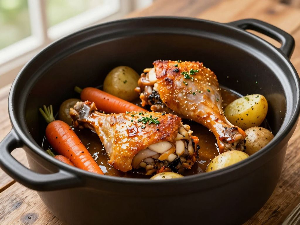 Delicious One-Pot Chicken Thigh Crockpot Recipes - Easy Recipe You'll Love